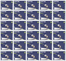 image of Vostok 6 stamp prints - grey