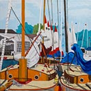 This painting is one of a series exploring the Norfolk Broads